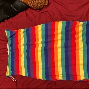 Rainbow dress from SHEIN